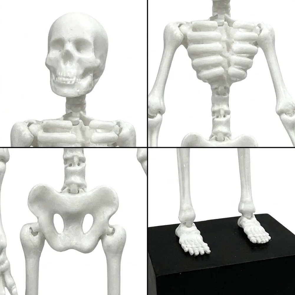 Dynamic Skull Ornament Dancing Skeleton Bubbler For Halloween Party Playful Skeleton Design Enhances Oxygen Levels