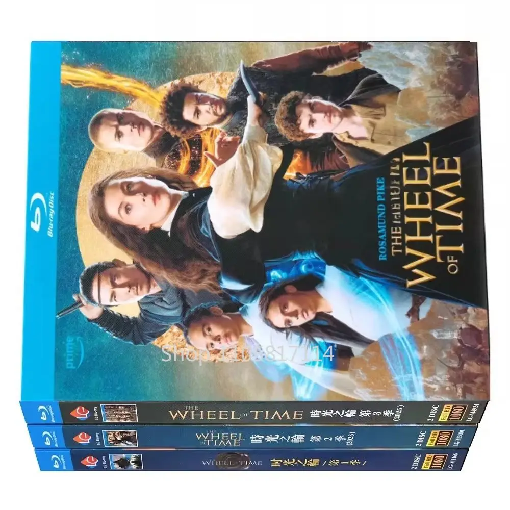 The Wheel of Time Season 1-3 (2025) 6-Discs All Region Free Blu-ray BD YIHUI