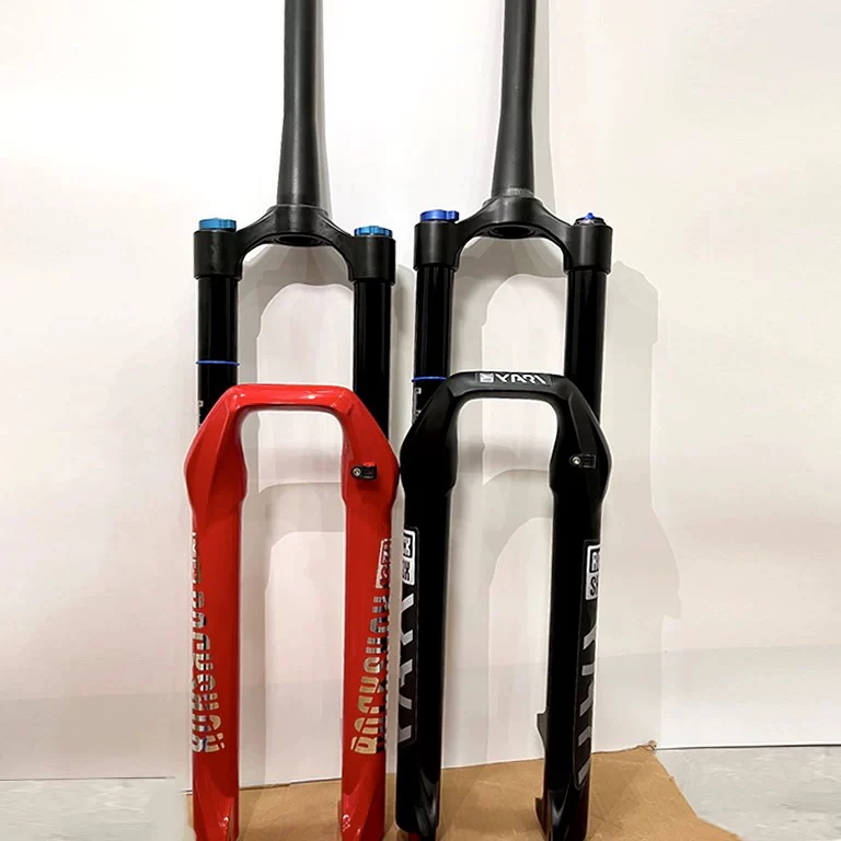 

aw Qui Release Front Fork 34mm Tube Diameter Air Fork One Year Fastened Version Bicycle Riding Equipment Accories