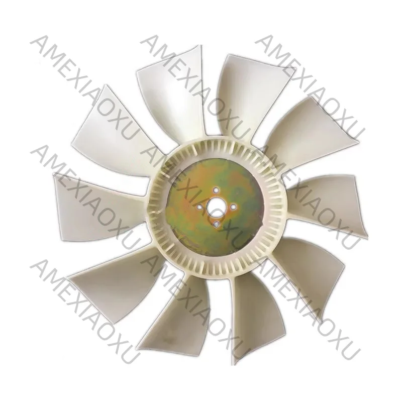 

1PC New For Kobelco Sk Kx120-6 Hitachi 120-2-3 Sumitomo 120a3 Fan Blade Isuzu 4bg1 Engine Fan Blade Excavator Accessories AMEXIA
