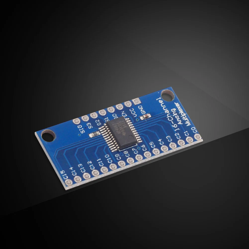 CD74HC4067 Analog Multiplexer Selector Module 16 Channel Breakout Board for Precise Signal Routing in Electronics