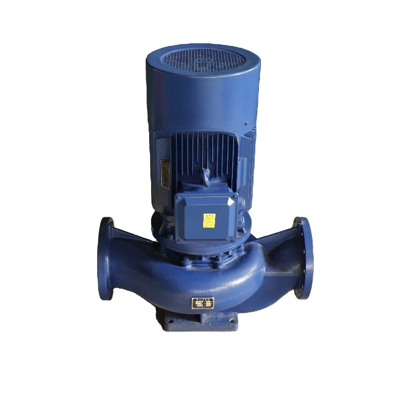 High pressure 5HP single suction vertical centrifugal pump electric booster hot water pipe stainless steel OEM