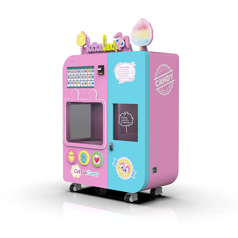 Electronic Commercial Cotton Candy Floss Making Machine Manufacturer/machine for Making Cotton Candy Vending Machine