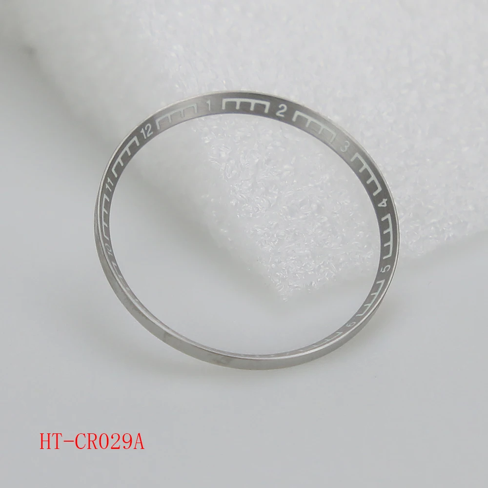 تصميم 12 ساعة 316L من الفولاذ المقاوم للصدأ SKX007 Super C1 حلقة فصل الساعة المضيئة باللون الأخضر