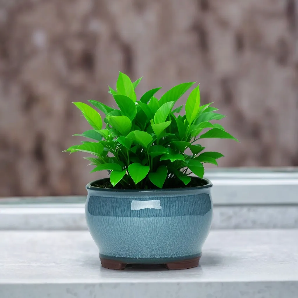 Ceramic Garden Planter Pots Ceramic Plant Pots with Drainage Holes for Indoor Flowers Cactus Herbs Aloes view 2