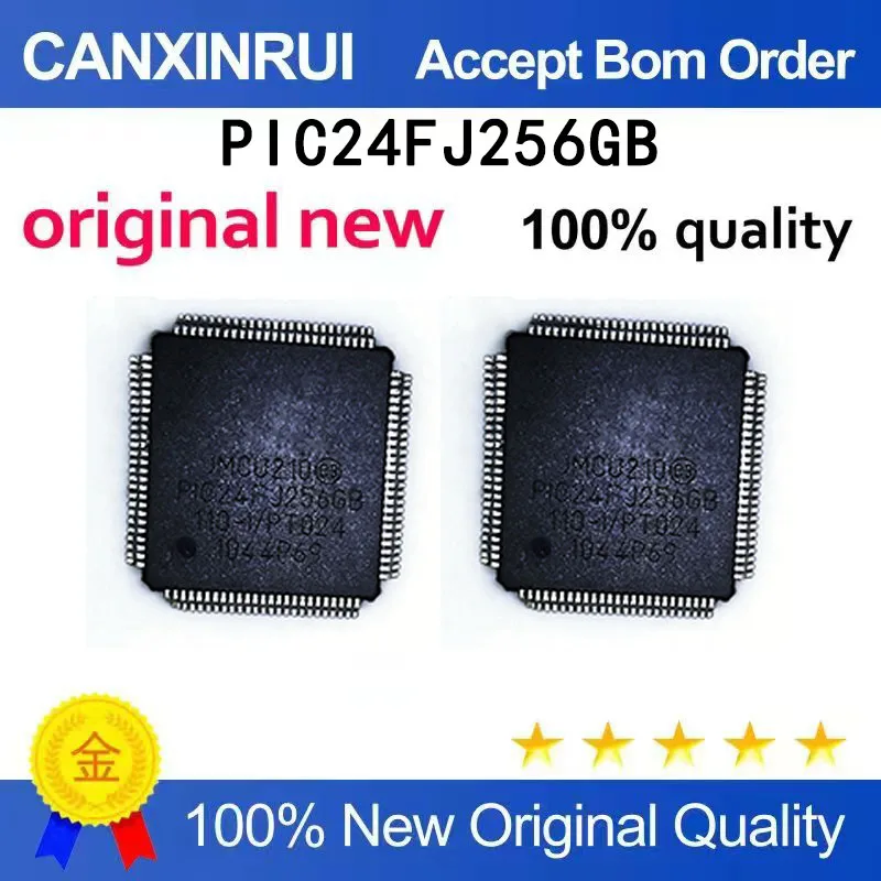 

(5pcs-100pcs）Brand new original PIC24FJ256GB