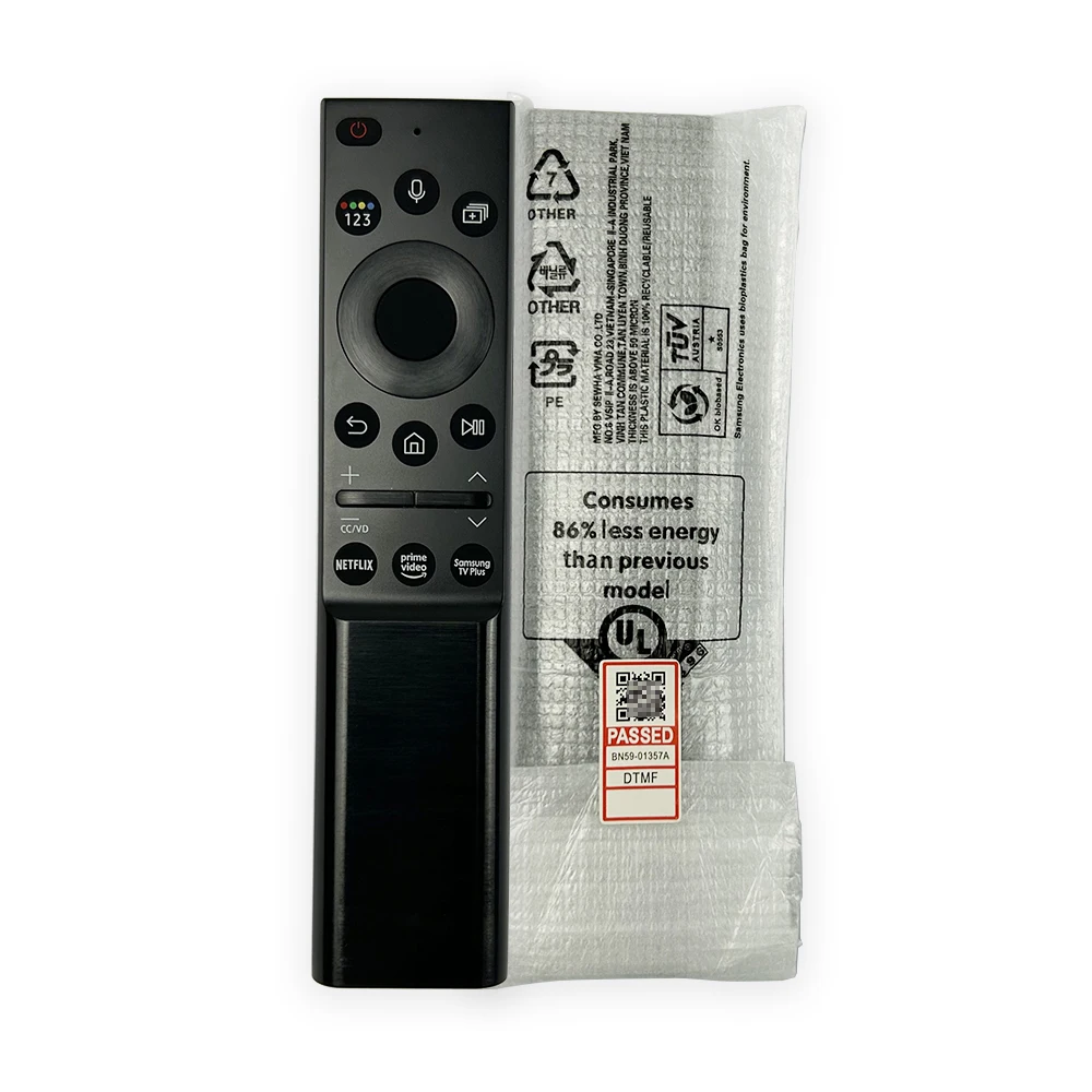 

New BN59-01357A Voice Remote Control for Samsung Smart TVs BN59-01357B 01357L 01363L 01364A Rechargeable Solar Cell