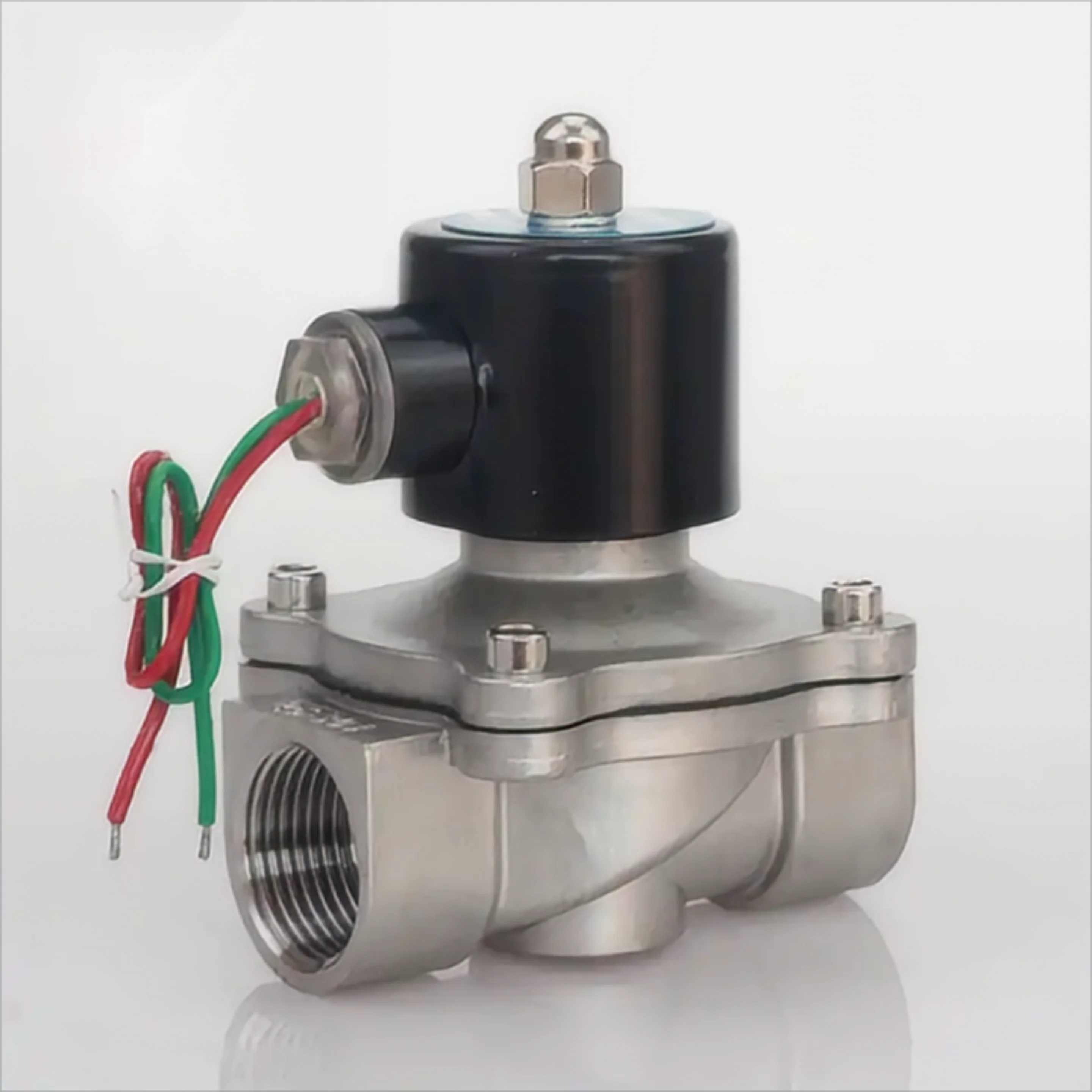 3/4\'\' Stainless Steel Solenoid Valve 220V 12V 24V Normally Closed Direct Acting Solenoid Valve