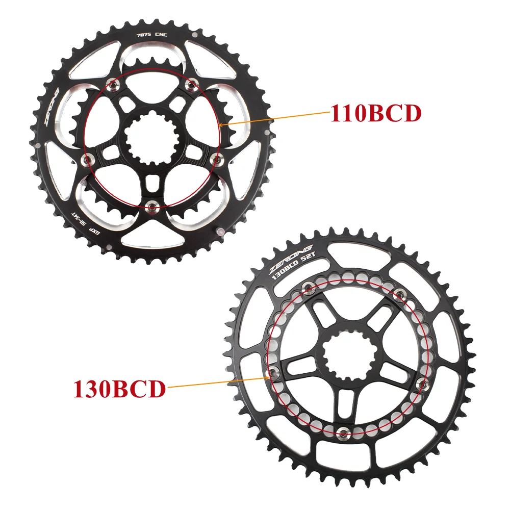 110BCD Conversion Claw 5 Claws 3 nails Crank Turn 130BCD for MTB ROAD Bike Direct Mount Crank to 110/130BCD 5 Bolt Chainring