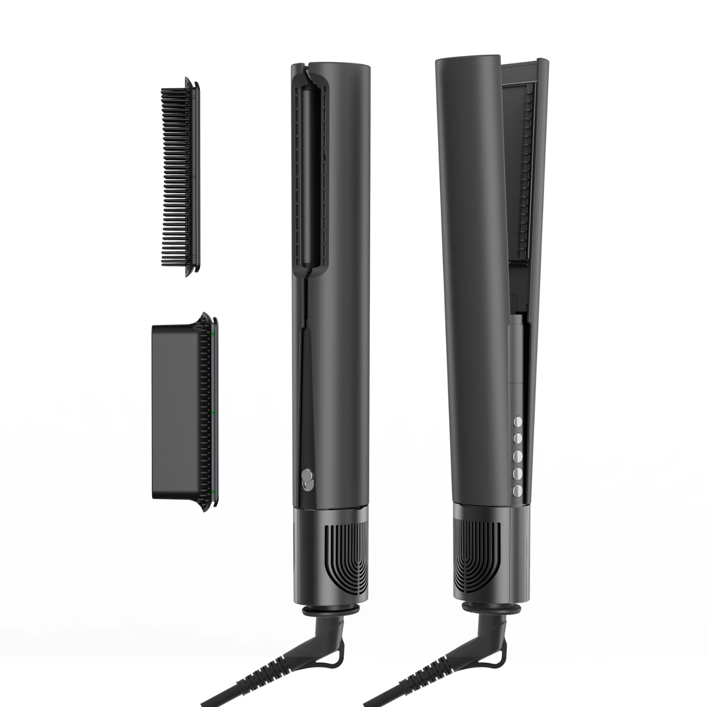STLFMultistyler المحمولة 110,000 دورة في الدقيقة موتور تيار مباشر 1600 واط 3 سرعات الكل في واحد الرطب/الجاف استقامة الشباك مصفف شعر حديد مسطح الشعر