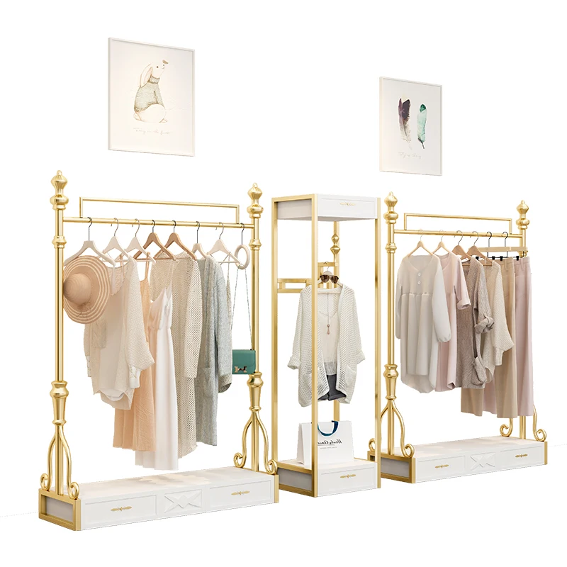 

Standing Coat Rack Wardrobes Hanger Floor Living Room Storage Clothes Rack Furniture Entrance Hall TY20XP