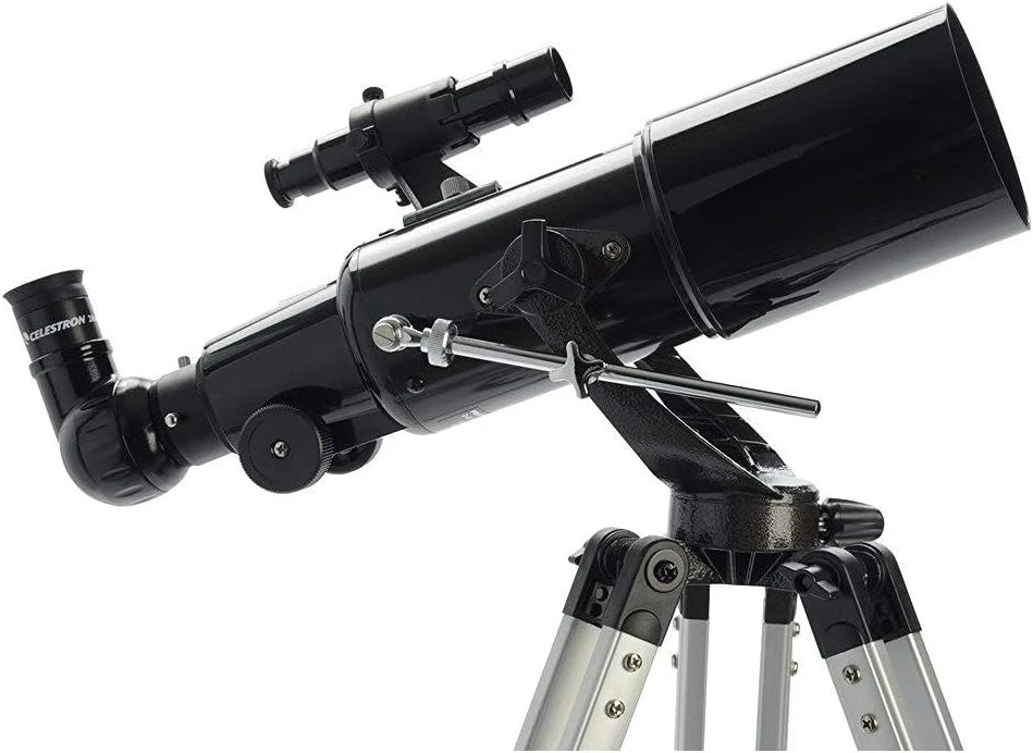 

PowerSeeker 80AZS Telescope - Manual Alt-Azimuth Telescope for Beginners - Compact and Portable