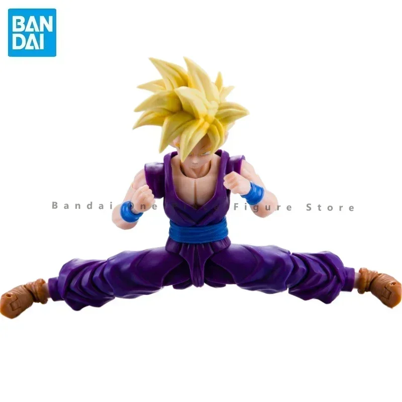 In Stock Original SHF Bandai  Son Gohan Dragon Ball Z Super Saiyan Action Figure Animation Toy Gift Model Collector Anime Hobby