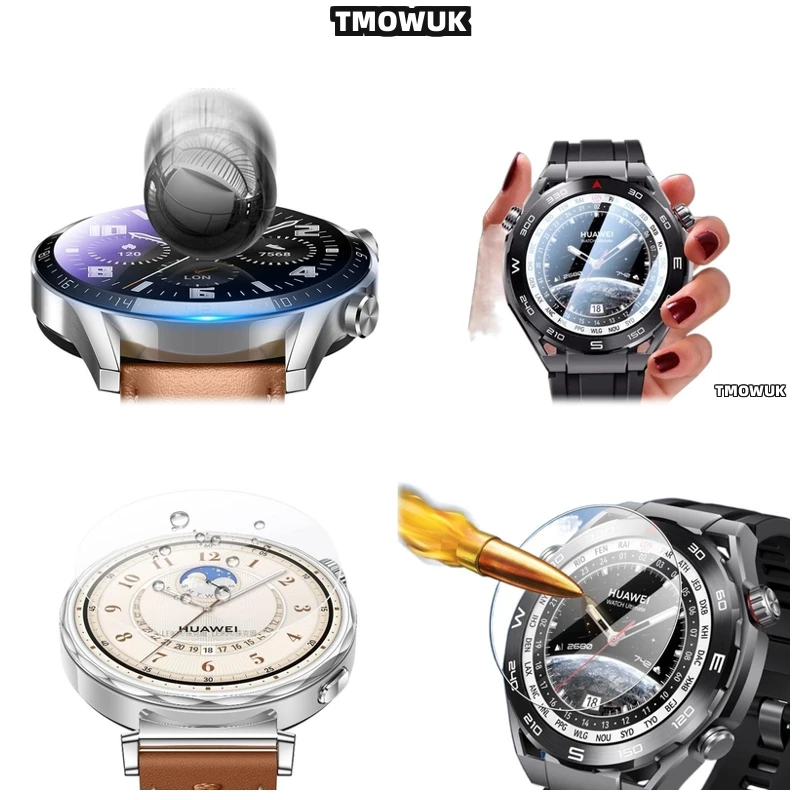 

For Huawei WATCH GT2 GT3 GT4 GT5 Pro Cyber Ultimate 41 42 43 46mm Tempered Glass Screen Protector 9H Anti - Scratch HD