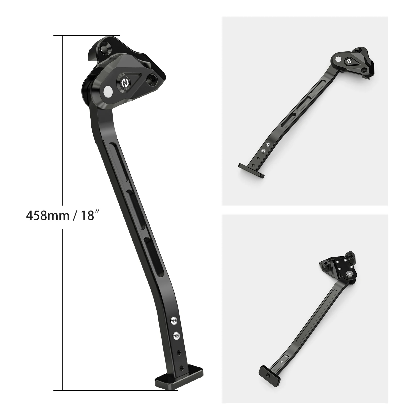 For Yamaha YZF450 YZ 450F YZ450F 2023-2024 NiceCNC Adjustable Kickstand Side Stand Lowering Link 6061-T6 Aluminum CNC-machined