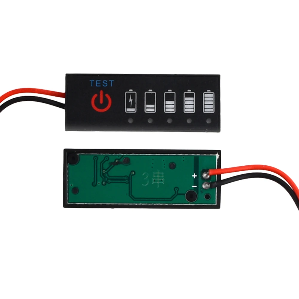 BMS-Kapazitätsanzeige 1-7S Li-Ion 18650 – LED-Indikator-Modul Für Akkupacks, Universal