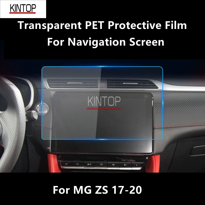 

For MG ZS 17-20 Navigation Screen Transparent PET Protective Film Anti-scratch Accessories Refit