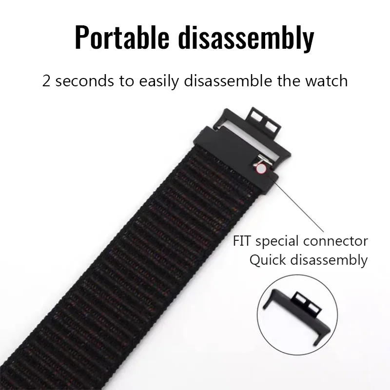 Band For Huawei Watch Fit 2 Strap Smart watch Accessories Replacement Wristband nylon Bracelet Correa Huawei Watch fit2 strap