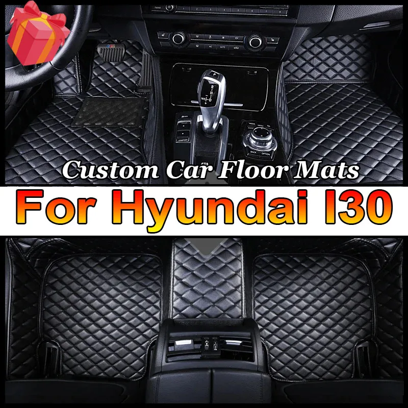 For Hyundai I30 I30CW 2012 2011 2010 2009 Car Floor Mats Styling Carpet Covers Auto Waterproof Anti Dirty Interior Rugs Custom