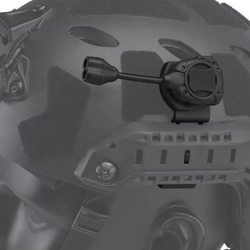 

Tactical Helmet Light with Switch Rechargeable IR Laser Lighting Lamp 3 Modes for Outdoor Hunting, Shooting, and Wargames
