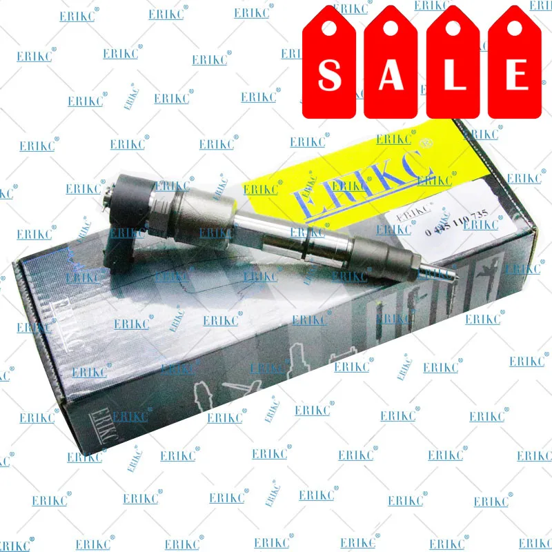 

ERIKC Fuel Pump Injectors 0445110735 Original Oil Injector 0 445 110 735 Common Rail Diesel Dispenser Injection 0445 110 735