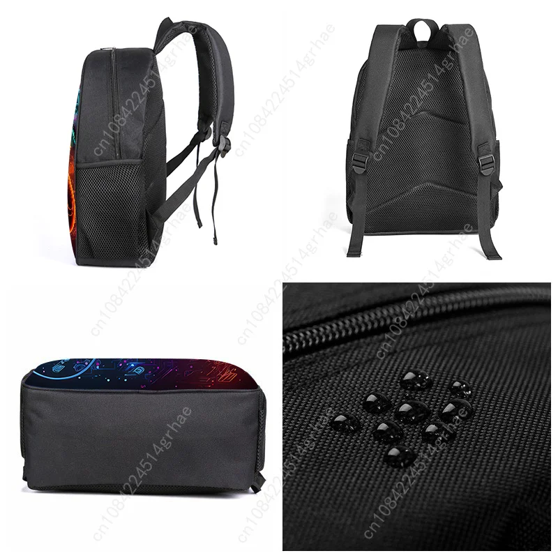 Hot GamePad 3Pcs/Set Backpack With Messenger Bags ,Pencil Bag,School Bag For Boy/Girls Best Gift 2D Cartoon Student School Bags