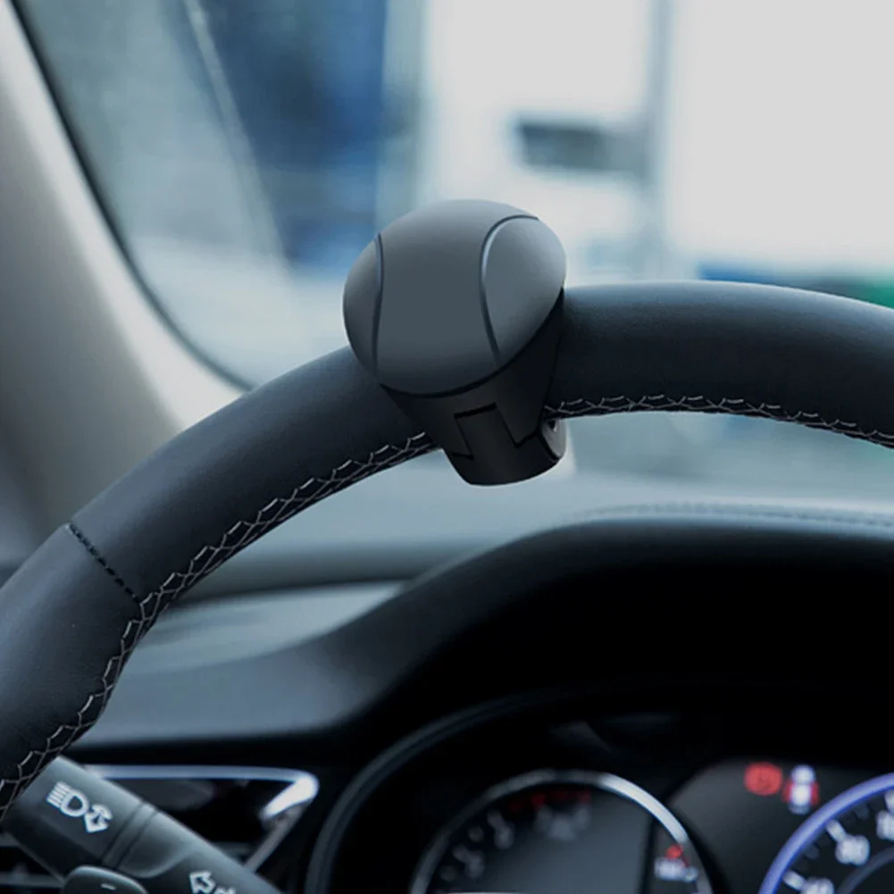 Car Turning Steering Wheel Booster Spinner Knob 360 Degree Rotation Metal Bearing Power Handle Ball Shaped Car Accessories image 6