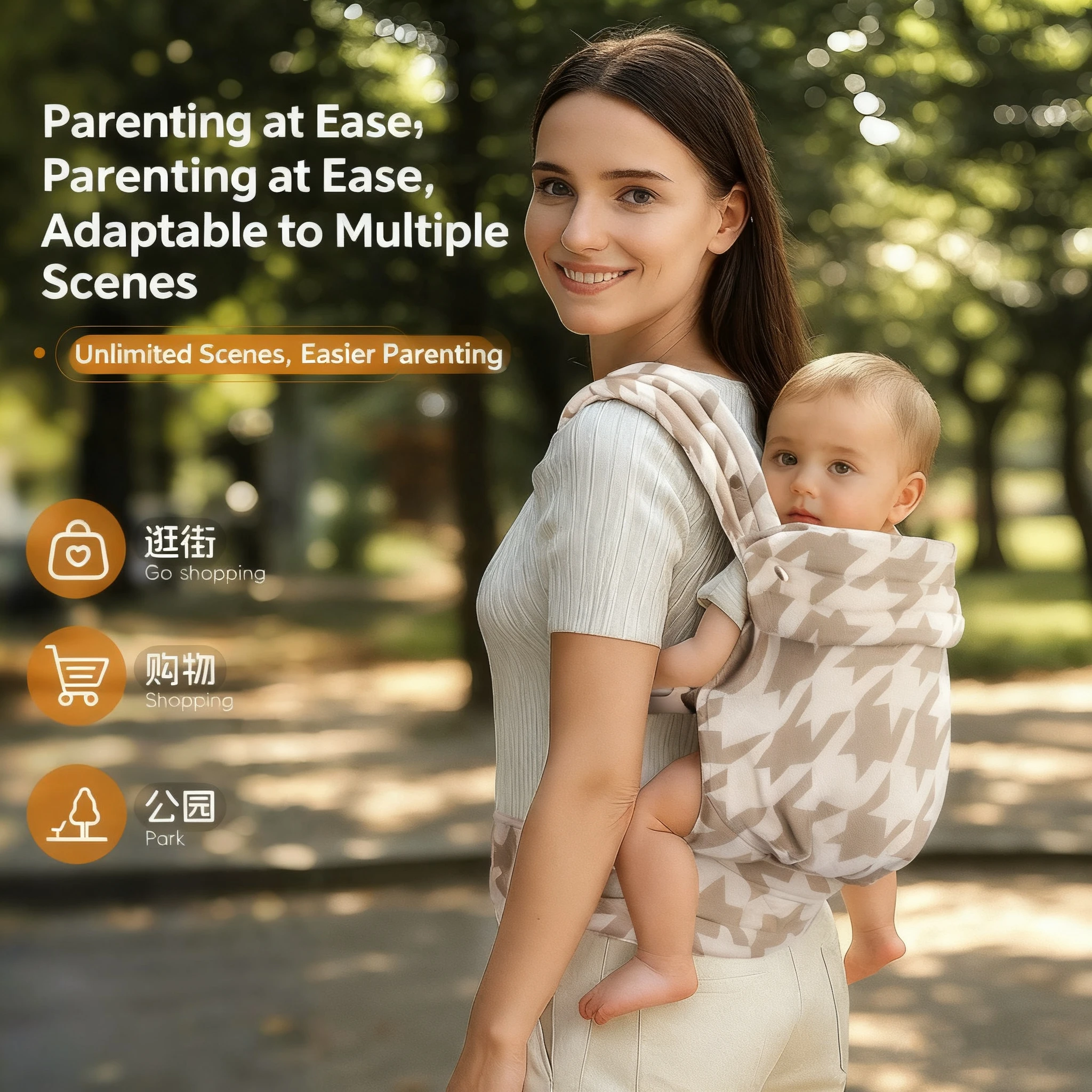 

Многофункциональная переноска-слинг и набедренное сиденье — всесезонный полноступенчатый дизайн из льна и хлопка для новорожденных. Легко носить с собой.