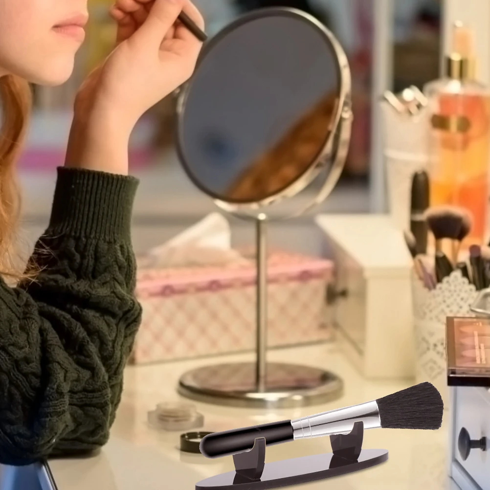 

2Pcs Acrylic Pen Holder Stand Makeup Brush Organizer Rack Desk Stationery Storage Acrylic Pen Holder Nail Brush Stand