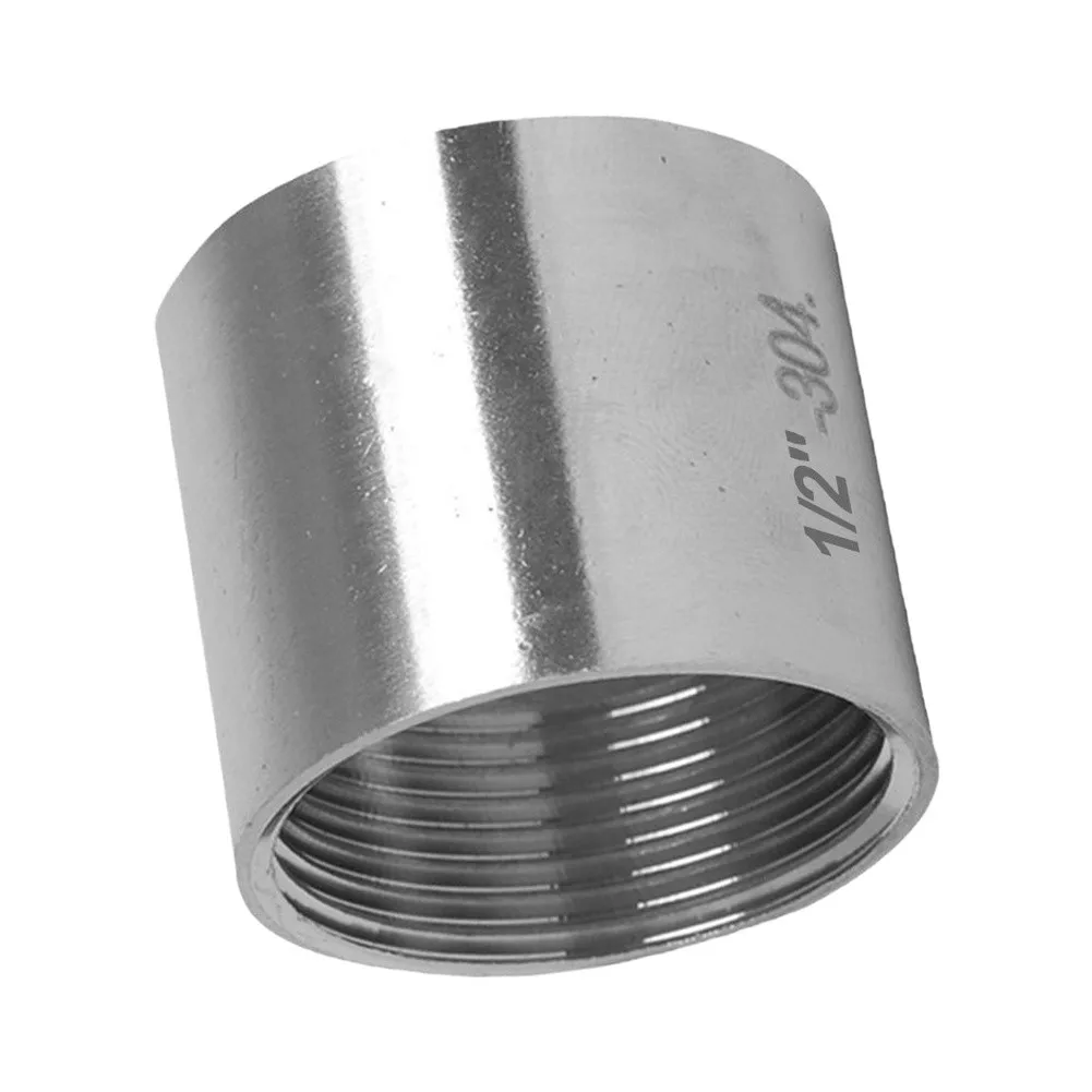 Plumbing Adapter SS Pipe Coupling For Contractors 304 Stainless Steel Precision Threading Stainless Steel Connector