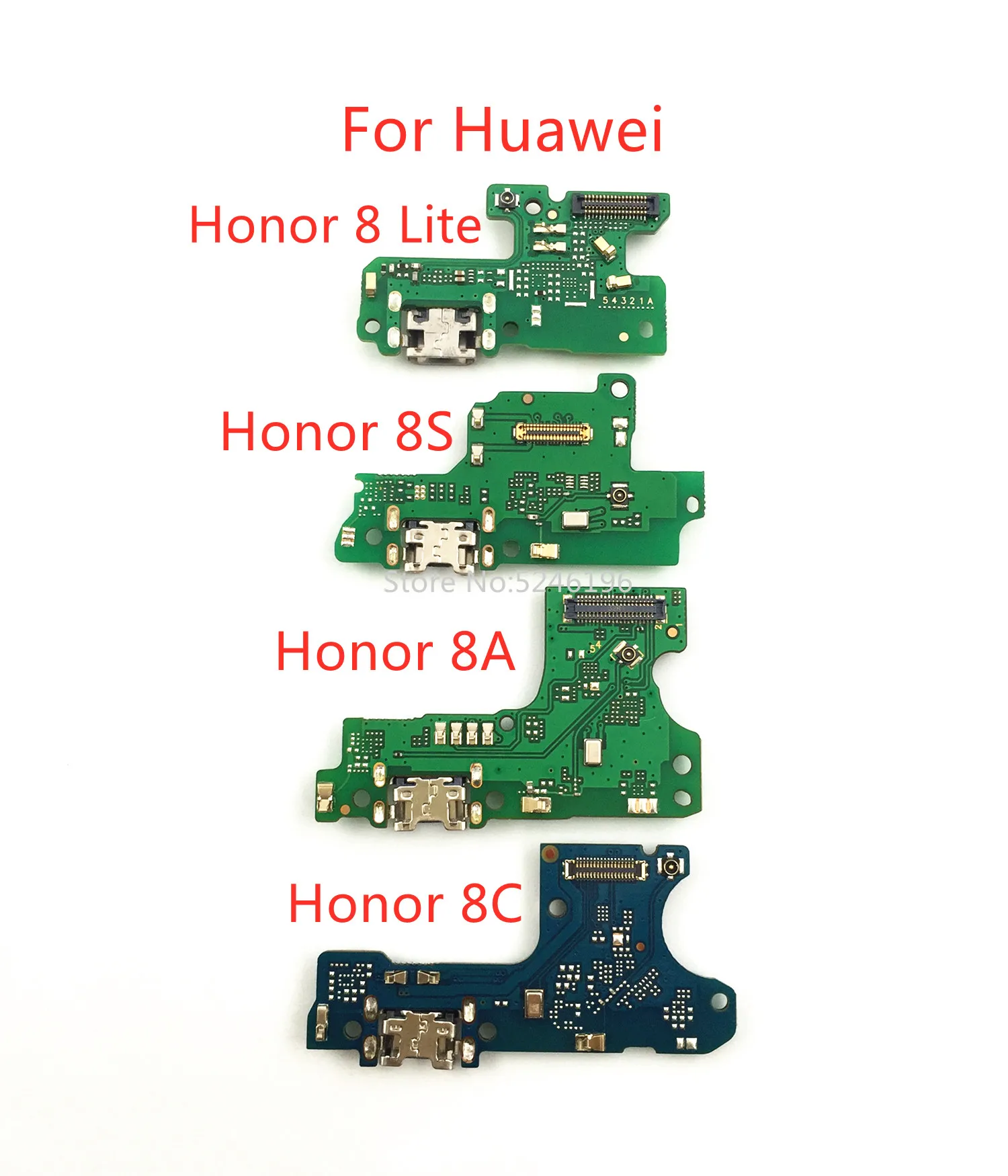 

1pcs USB Charging Port Charger For For Huawei Honor 8 Lite Honor 8S Huawei Honor 8A Honor 8C Base Connector Replace Part.