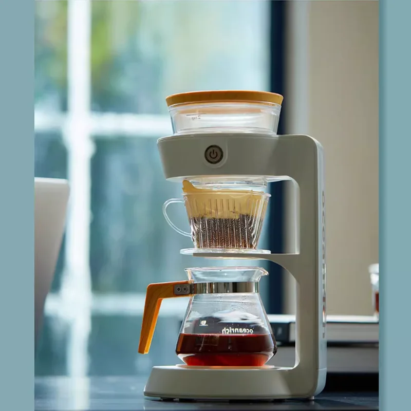 Automatic manual coffee maker Automatic rotary coffee maker Drip filter espresso Home office coffee extractor Coffee maker