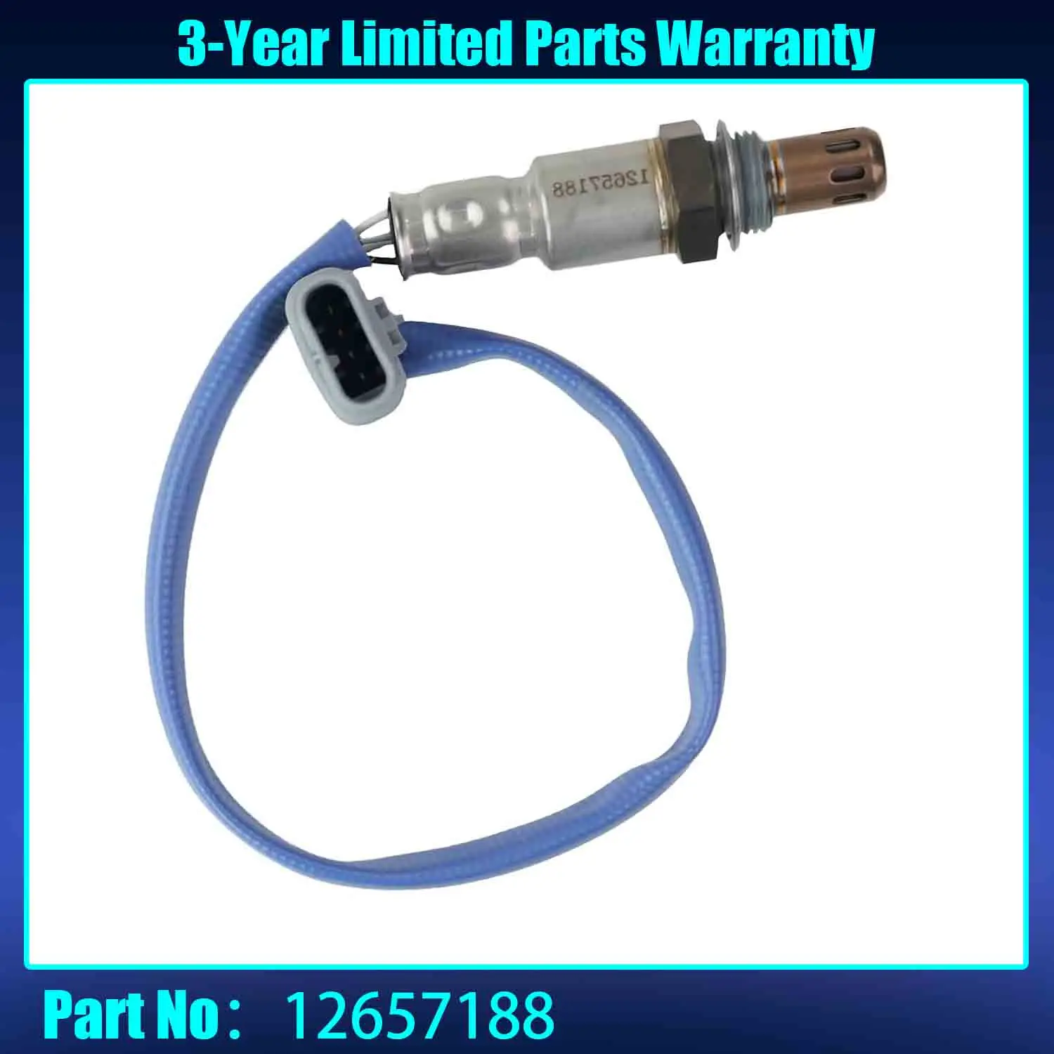 

12657188 Датчик кислорода, совместимый с Cadillac Escalade 6.2L Chevrolet Silverado GMC Sierra 4.3L 5.3L 6.0L 6.2L 6.6L 2014-2017