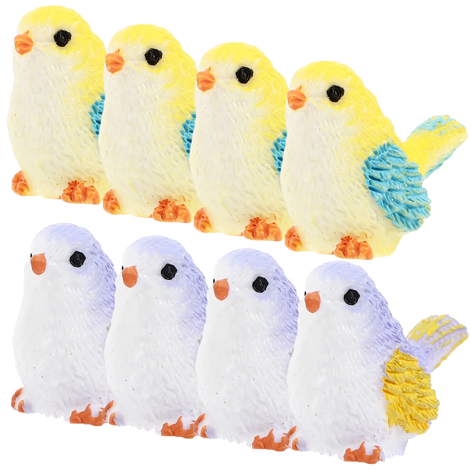 

8pcs Resin Ornament Desktop Adornment Home Garden Gardening Decor Decor Craft For Living Room Bedroom Kitchen Planter