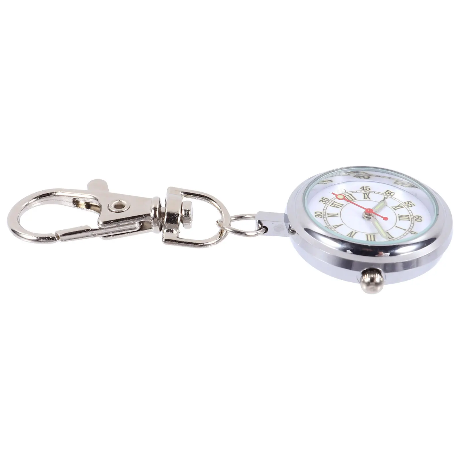 

1Pcs Alloy Glass Material Nurse Watch Creative Decorative Pendant Simple Clear Time Reading Easy Use Strong Wear
