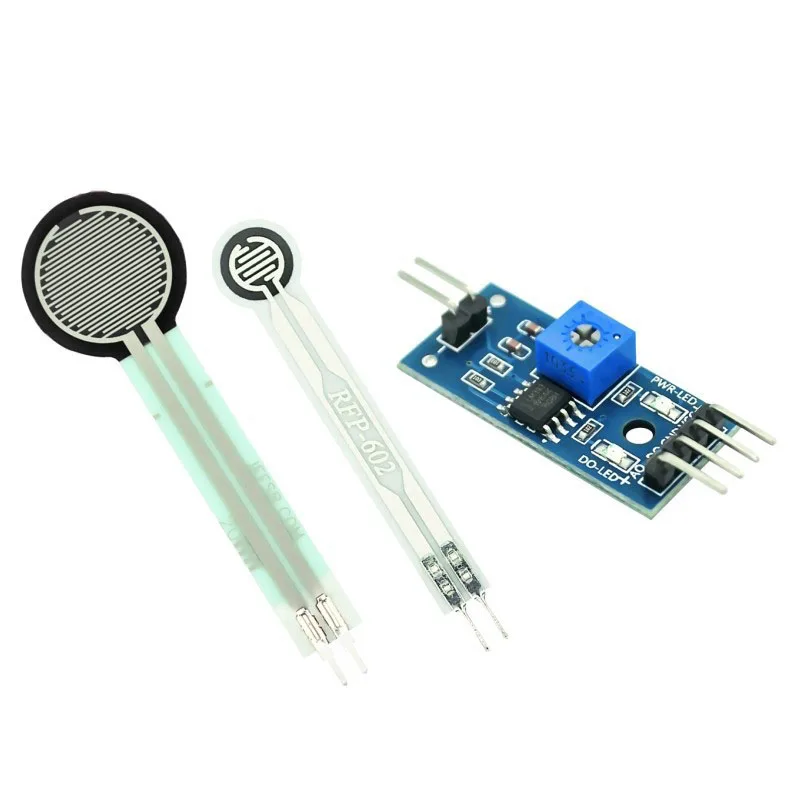 

1~50Pcs FSR402 RFP602 Resistive Membrane Pressure Sensor Pressure Switch Long Tail Voltage Conversion Module