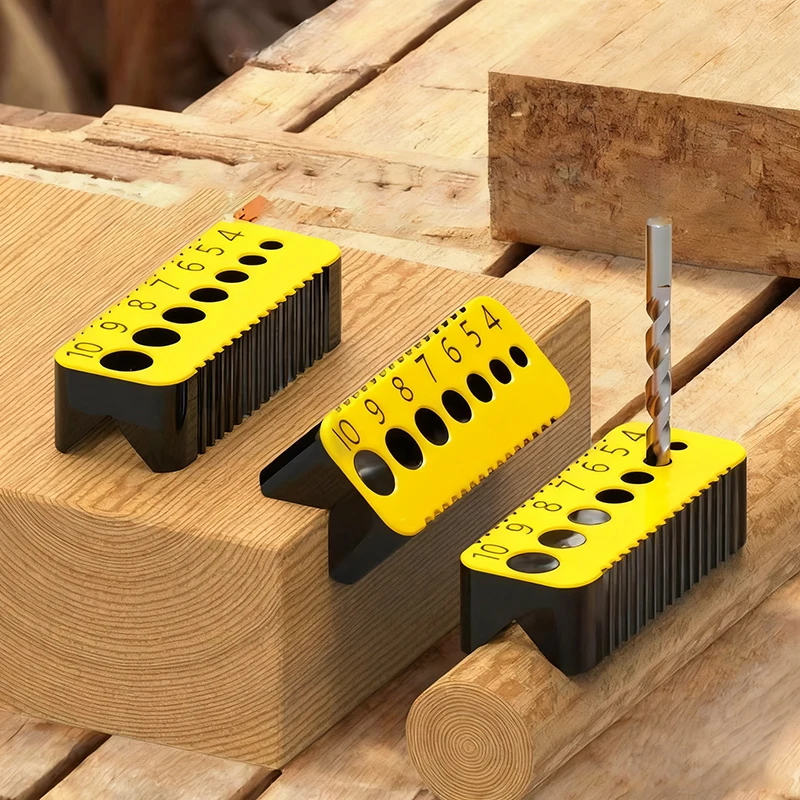 Drill Guide Jig for Straight Holes – Precision DIY Drilling Alignment Tool with Level Indicator