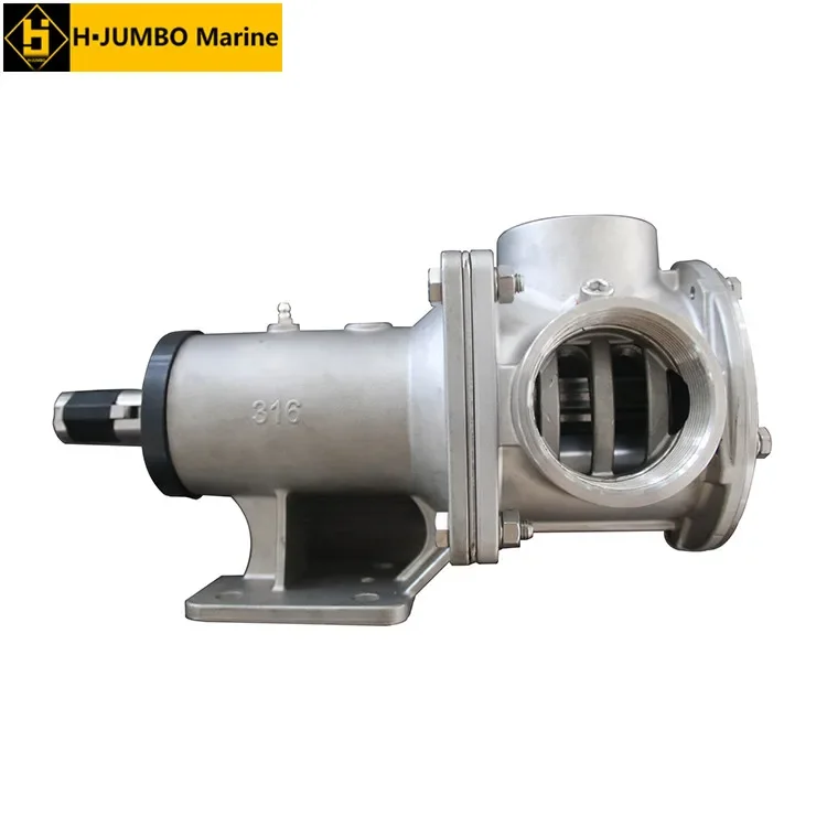 Stainless Steel Flexible Impeller Pump Marine Self-priming Water Pump