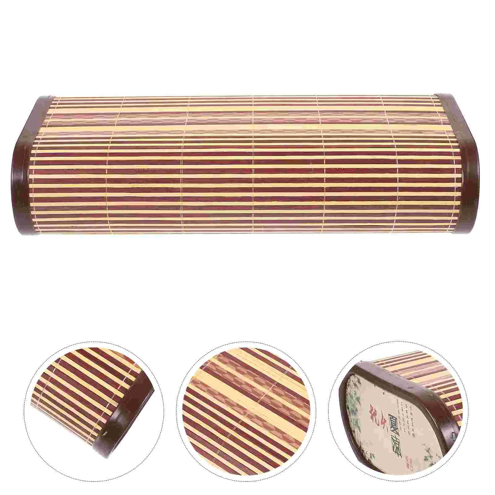 Bamboo Pillow Mat Breathable Sauna for Seniors Plastic Pillows Neck Elderly Sleeping