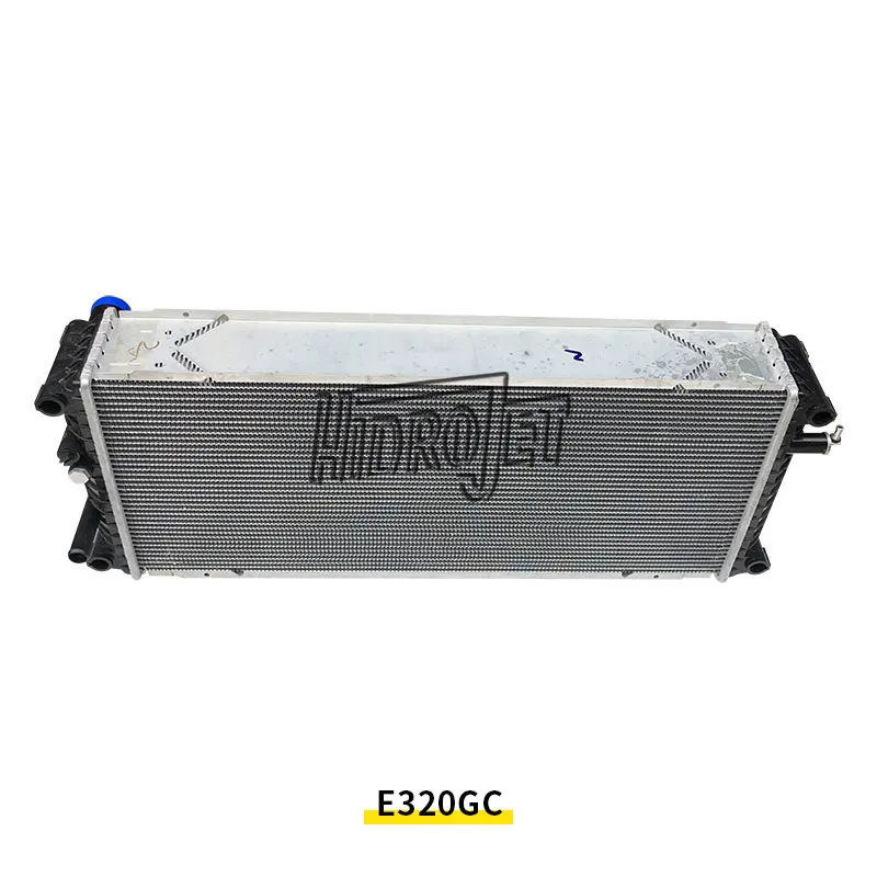 

factory manufactured Aluminum plastic Excavator radiator E320GC water cooling radiator for excavator accessory