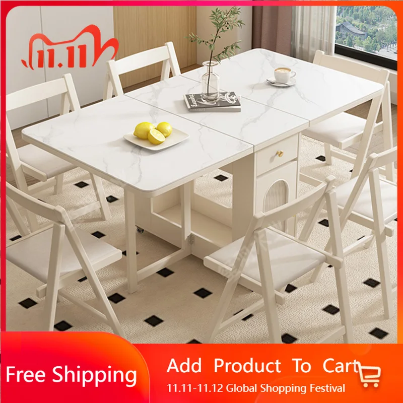 

Folding Kitchen Dining Table Nordic Study Designer Writing Dining Table Writing Restaurant Extending Muebles Home Furniture