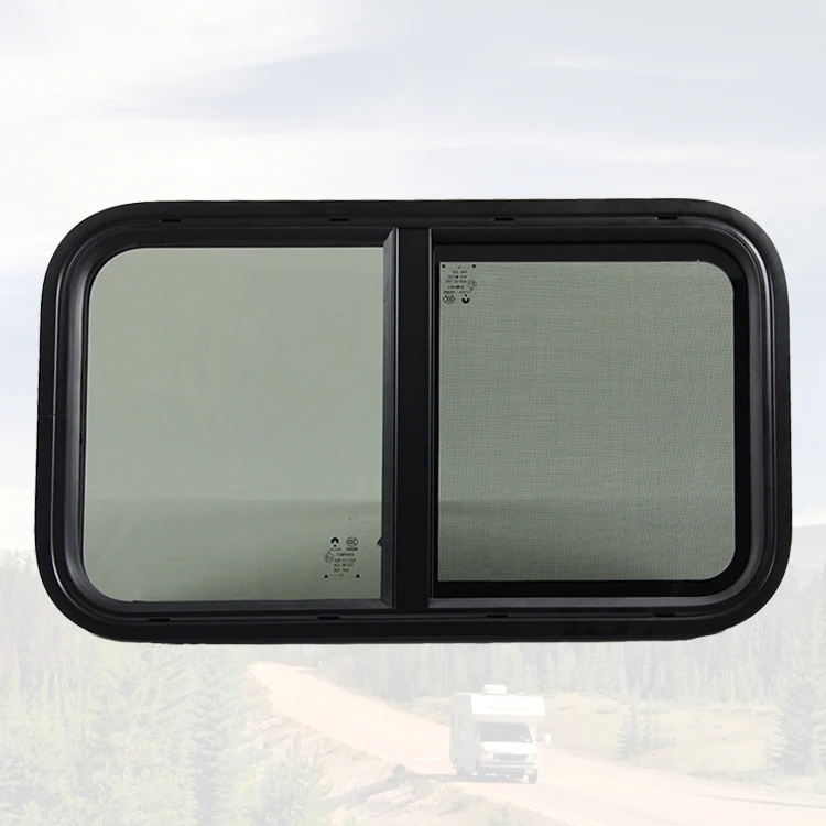 

800*500mm Aluminum Alloy RV Sliding Window caravan Tempered Glass Window,Custom sizes