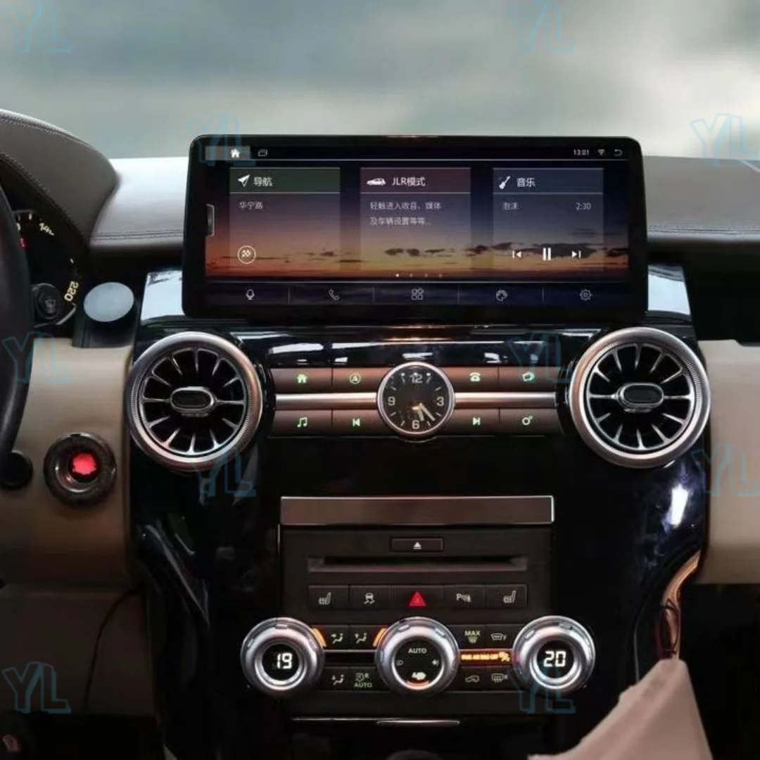 YL 12.3 بوصة أندرويد 13.0 لاند روفر ديسكفري 3 2009-2016 مشغل وسائط السيارة L R3 CarPlay أندرويد السيارات نظام تحديد المواقع راديو الملاحة