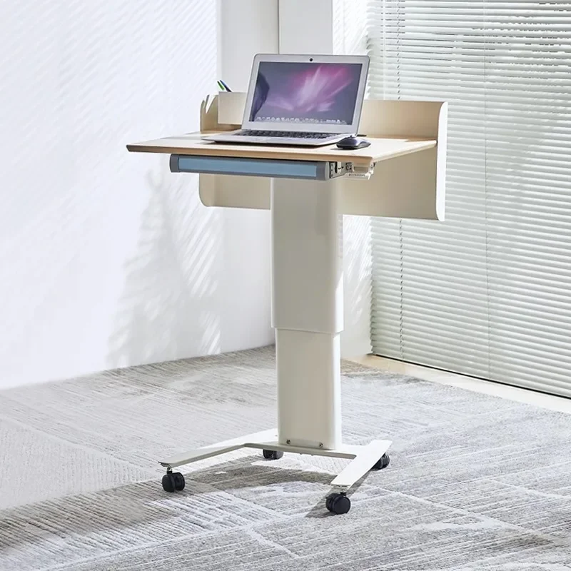 Lifting Lecture Desk Modern Simple Classroom Meeting Room Welcome Reception Guest Speech Chair Lecture Desk