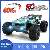 80KM/H or 40KM/H 4WD RC Drift Car With Lights Brushless Remote Control Cars High Speed Off Road Car VS Wltoys 144001 Toy For Boy