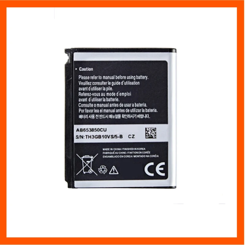 

AB653850CU Replacement Battery For Samsung i908 W899 SCH-I909 GT-I9008L Stable Rechargeable Li-ion Battery With Long Cycle Life