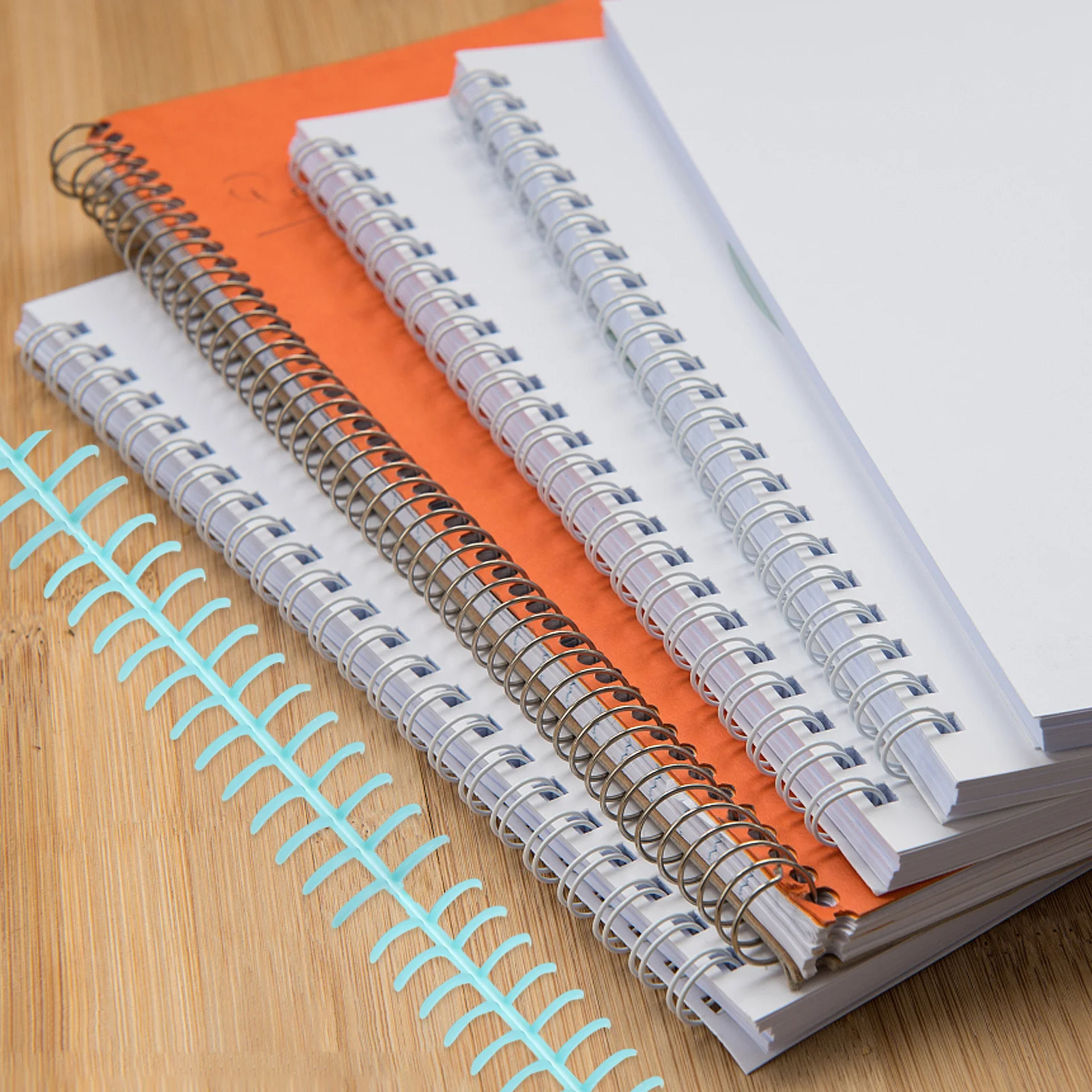 

10pcs Plastic 30-Hole A4 Binding Rings Detachable Easy Open For Student Teacher Documents Office School Reusable Ring