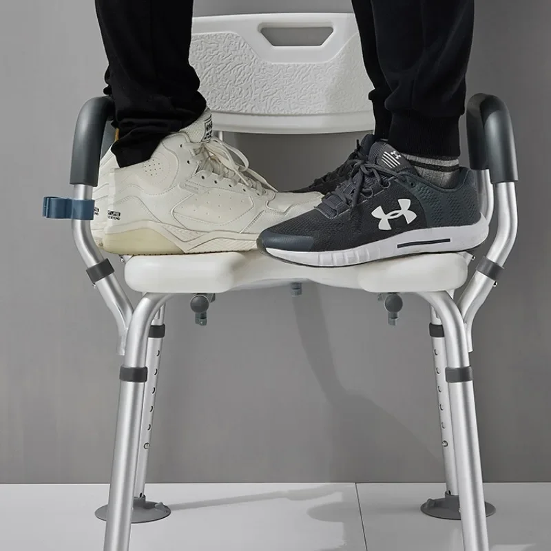 Sedia da doccia moderna Sedia pieghevole moderna per anziani pieghevole per adulti portatile per anziani Tabouret Salle De Bains Mobili da bagno