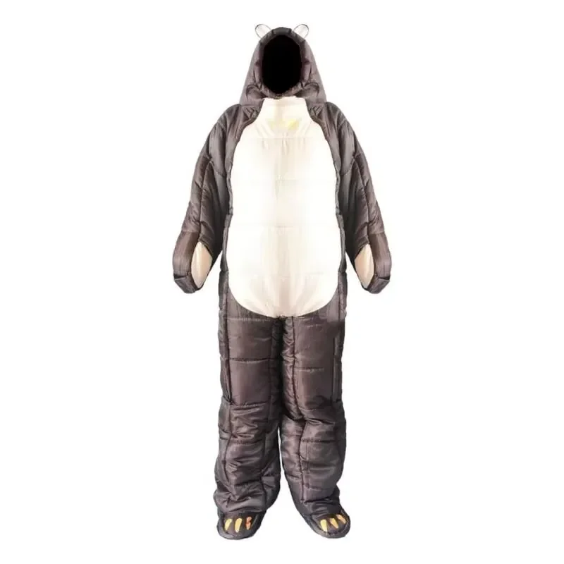 Humanoid Outdoor Camping Winter Indoor Outdoor Portable Ultralight Warm Adult Windproof Sleeping Bag