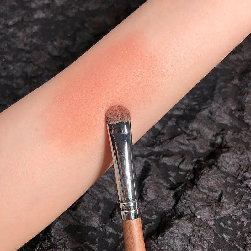 Faiccia monocromatico ombretto piatto opaco donne occhi lucidi strumenti cosmetici cosmetici duraturi trucco nudo Fine Flash